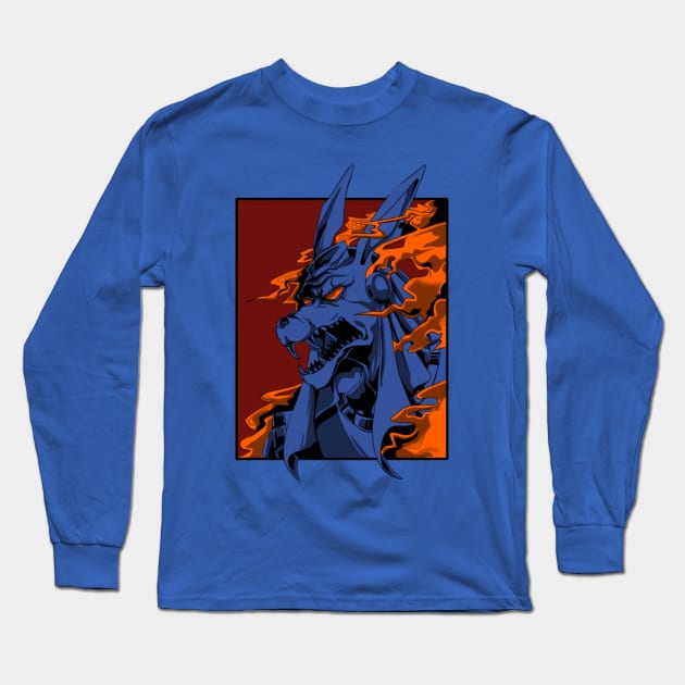 anibus halloween Long Sleeve T-Shirt by Glisten